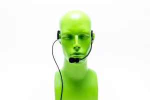 Impact Platinum Heavy Duty, Dual Acoustic Tube, Behind-the-Head Headset for Two-Way Radio K1-PBH-3